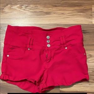 Red Rue 21 shorts